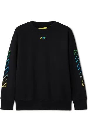 OFF-WHITE Arrow-print cotton sweatshirt