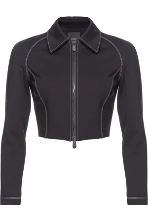 Pinko Long-sleeve cropped jacket