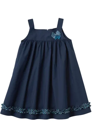 Familiar Bow-detail sleeveless dress
