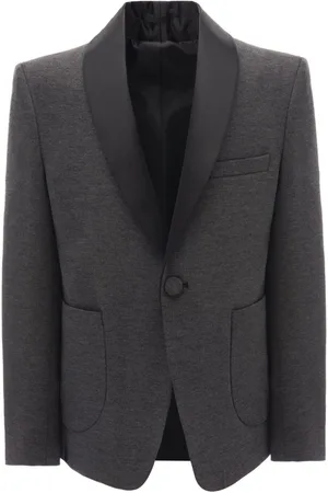 M. Moustache Shawl-lapel single-breasted blazer