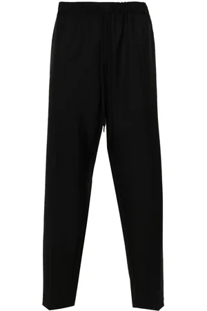 Maison Margiela Tapered-leg drawstring trousers