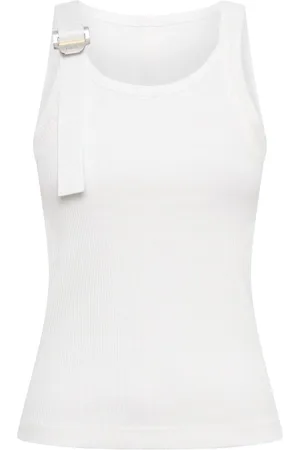 Dion Lee lace-up Eyelet Tank Top - Farfetch