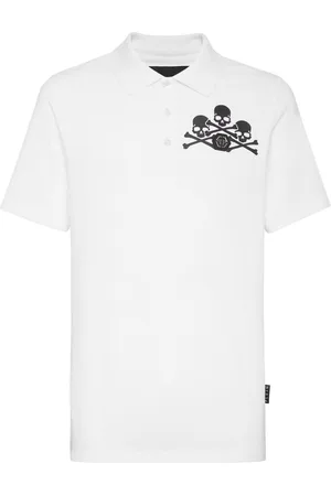 Philipp Plein Skull logo polo shirt