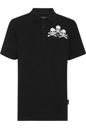 Philipp Plein Skull logo polo shirt
