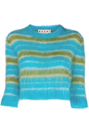 Marni Brushed striped jumper