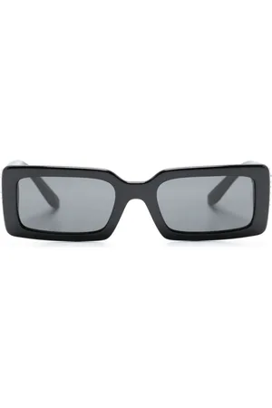 Dolce & Gabbana Logo-plaque rectangle-frame sunglasses