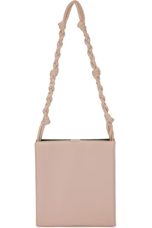 Jil Sander Medium Tangle leather crossbody bag