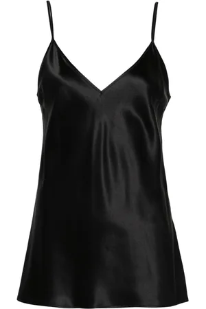 Joseph V-neck silk top