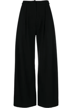 LOULOU Pleat-detail palazzo pants