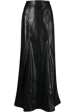 Nanushka Carlotta faux-leather maxi skirt