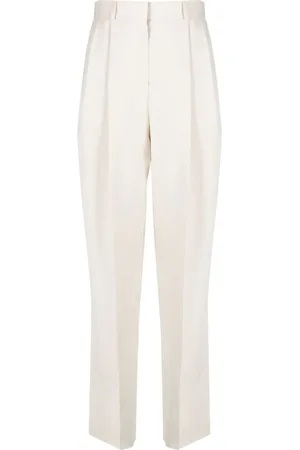 Totême Double-pleated tailored trousers