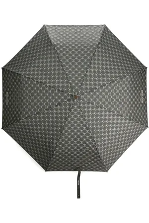 Moschino Monogram-print two-tone umbrella