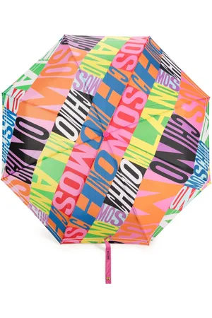 Moschino Logo-print folded umbrella