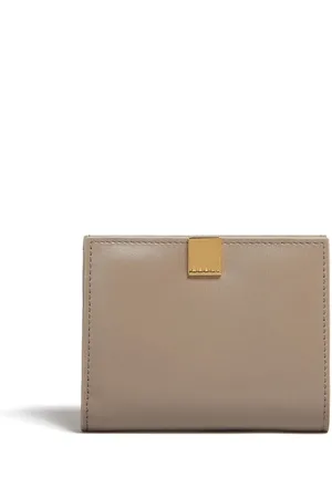 Marni Debossed-logo tri-fold wallet