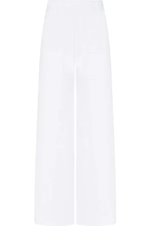 ROSETTA GETTY Bias-cut wide-leg trousers