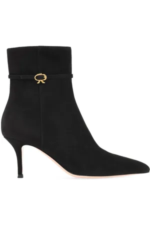 Gianvito Rossi Ribbon Ville 70mm suede boots