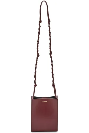 Jil Sander Small Tangle leather crossbody bag