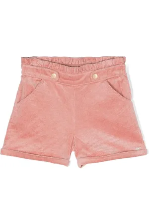 Tartine Et Chocolat Elasticated-waistband corduroy shorts