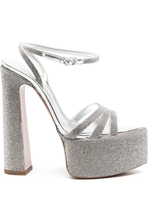 LE SILLA Nina 170mm crystal-embellished platform sandals