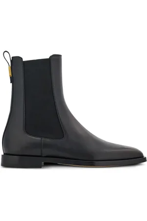 Salvatore Ferragamo Chelsea leather ankle boots