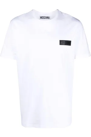 Moschino Logo-appliqué cotton T-shirt