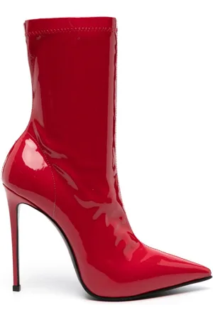 LE SILLA Eva 120mm patent ankle boots