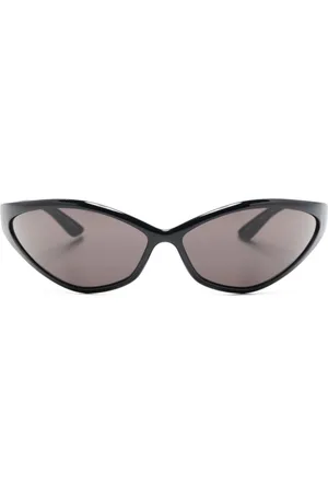 Balenciaga 90s oval-frame sunglasses
