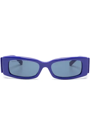 Balenciaga Logo-print arm detail sunglasses