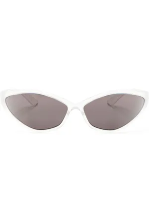 Balenciaga 90s Oval wrap-around sunglasses