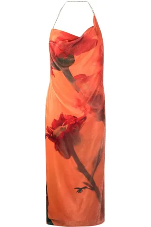 STINE GOYA Abstract-pattern print sleeveless dress