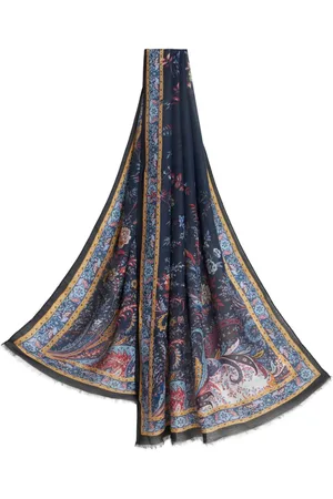 Etro Paisley-print modal-cashmere scarf
