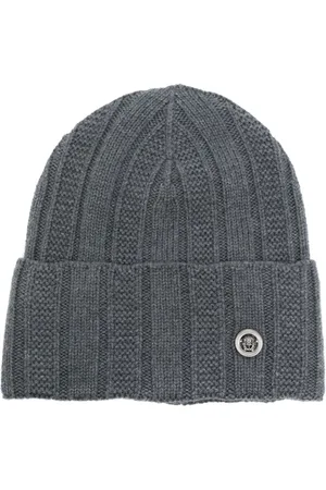 VERSACE Medusa ribbed beanie
