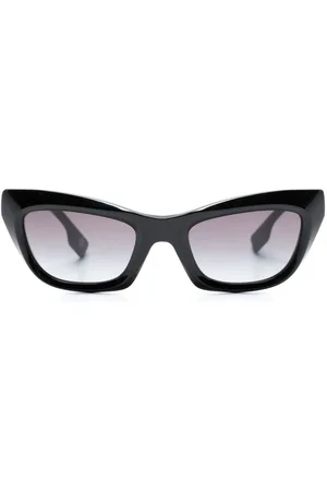 Burberry Logo plaque cat-eye frame sunglasses
