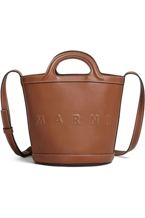 Marni Tropicalia leather bucket bag