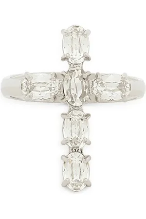 Dolce & Gabbana DNA crystal cross ring