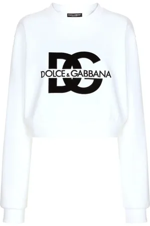 Dolce & Gabbana Logo-print cotton-blend sweatshirt