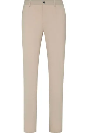 Philipp Plein Pressed-crease tailored trousers