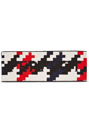 Perfect Moment Houndstooth-print logo head band