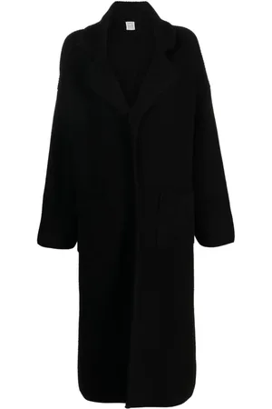 Totême Drop-shoulder ribbed-knit cardigan