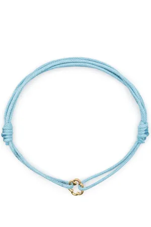 Aliita Flower-charm cord bracelet