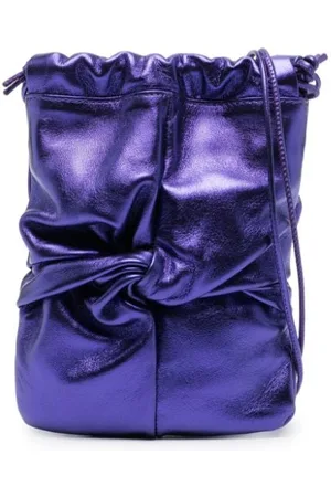 Hereu Ronet metallic bucket bag