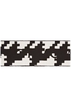 Perfect Moment Houndstooth-print logo head band