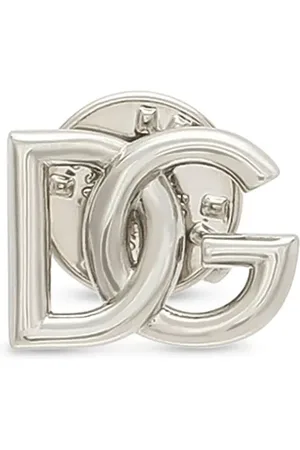 Dolce & Gabbana DG logo-plaque pin