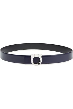 Salvatore Ferragamo Gancini reversible calfskin belt