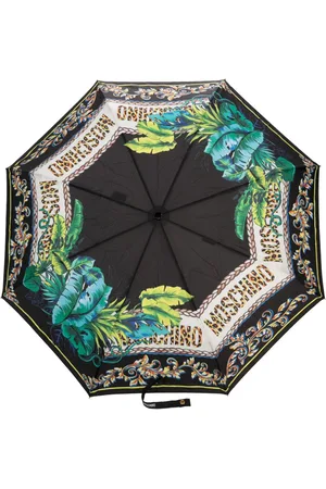 Moschino Mix-printed foldable umbrella