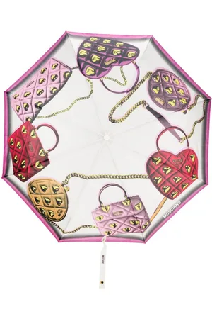 Moschino Illustration-pint foldable umbrella