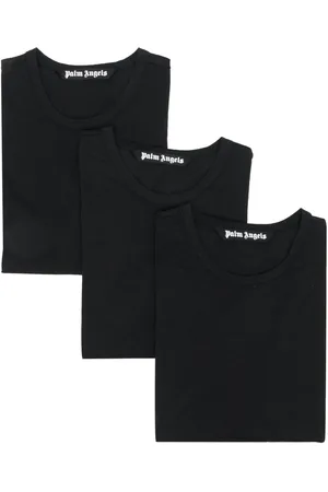 Palm Angels Plain stretch-cotton T-shirt