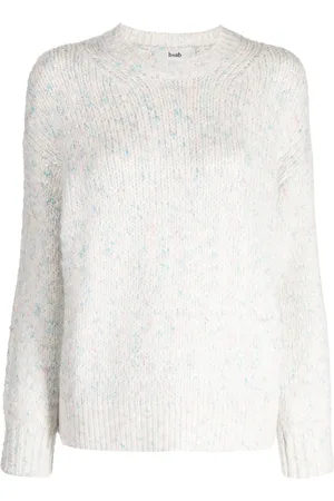 B+AB M??lange-effect knitted jumper
