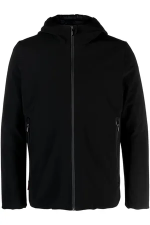 RRD Logo-embossed hooded down jacket