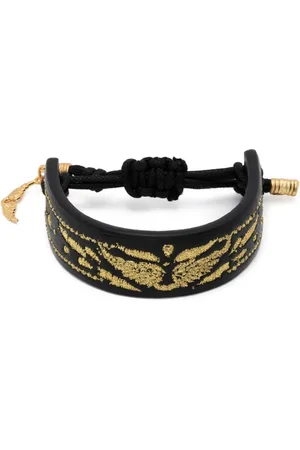 Zadig & Voltaire Medium Lenny logo-plaque bracelet